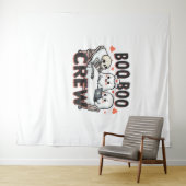 Tenture Boo Boo Crew mignon Halloween Infirmière Fantômes  (En situation (horizontale))