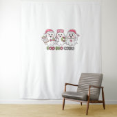 Tenture Boo Boo Crew Noël, infirmière fantôme surdimension (En situation)