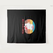 Tenture Boo Boo Crew Nurse Funny Ghost Halloween Classique (Devant (Horizontal))