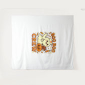 Tenture Boo Boo Infirmière d'équipage Funny Halloween Infi (Devant (Horizontal))