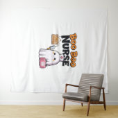 Tenture Boo Boo Infirmière En Service Classique T-Shirt (En situation (horizontale))