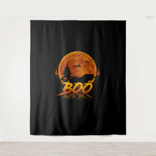 Tenture Boo Carrier Aéronef Drôle Halloween Pour Les Milit