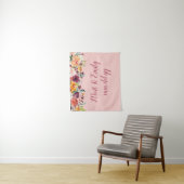 Tenture Booth Booth Prop Boho Automne Mariage fond (En situation)