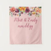 Tenture Booth Booth Prop Boho Automne Mariage fond (Devant)