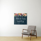 Tenture Booth Booth Prop Boho Automne Mariage fond (En situation (horizontale))