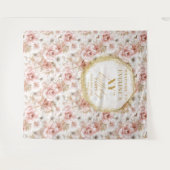 Tenture Booth photo en or rose Dusty (Devant (Horizontal))