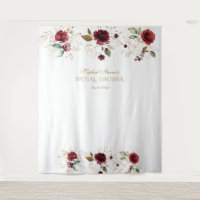 Booth Photo Mariage Floral Doré Bourgogne