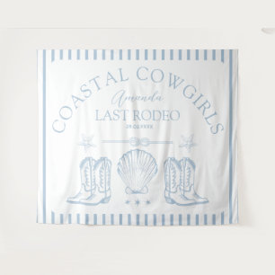 Tenture Boots de la cow-girl côtière Western Bachelorette 