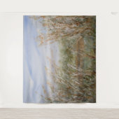 Tenture Bord sauvage d'une aquarelle d'étang naturel Impri (Devant)