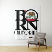 Tenture BORN Père Noël Cruz Tapestry (En situation)