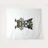 Tenture Bostie en costume (Devant (Horizontal))