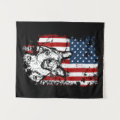 Tenture Boston terrier (Devant (Horizontal))