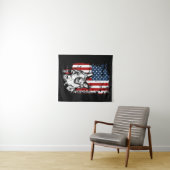 Tenture Boston terrier (En situation (horizontale))