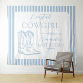 Tenture Bottes de cowgirl côtière enterrement de vie de je (En situation (horizontale))