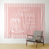 Tenture Bottes de cowgirl côtière enterrement de vie de je (En situation (horizontale))