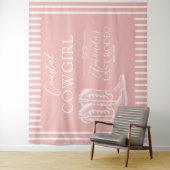 Tenture Bottes de cowgirl côtière enterrement de vie de je (En situation)