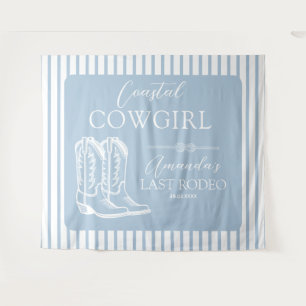 Tenture Bottes de cowgirl côtière enterrement de vie de je