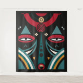 Tenture Bouclier guerrier massaï (Devant)