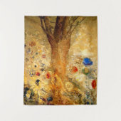 Tenture Bouddha dans sa jeunesse, célèbre peinture, (Devant)