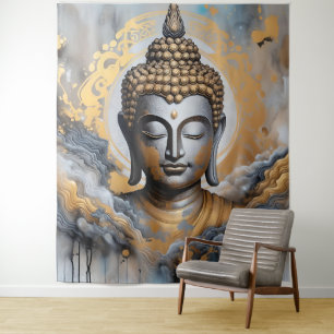 Tenture Bouddha éclairé