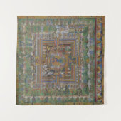 Tenture Bouddhisme Médecine bleue Bouddha (Devant (Horizontal))