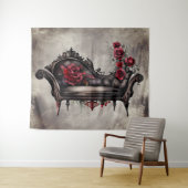 Tenture Boudoir Chaise | Canapé-lit victorien d'évanouisse (En situation (horizontale))