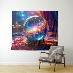 Tenture Boule de Cristal - Je vois un événement cosmique d