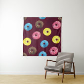 Tenture Boulons de rubis : Motif imperméable. (En situation)