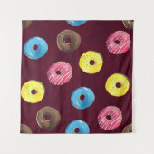 Tenture Boulons de rubis : Motif imperméable. (Devant)