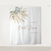 Tenture Bouquet de feuille de palme séché Boho (Devant)