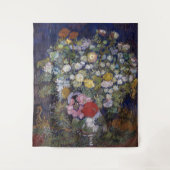 Tenture Bouquet de fleurs dans un vase | Van Gogh | (Devant)