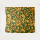 Tenture Bouquet de galets jaunes (Devant (Horizontal))
