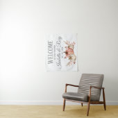 Tenture Bouquet de potirons de mariage Pretty Fall  (En situation)