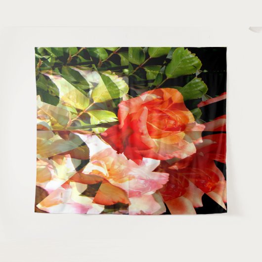 Tenture Bouquet de Roses...... (Devant (Horizontal))