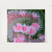 Tenture Bouquet de roses roses...... (Devant (Horizontal))