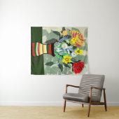 Tenture Bouquet et vase (En situation (horizontale))