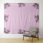 Tenture Bouquet floral, fond photo Mariage (En situation (horizontale))