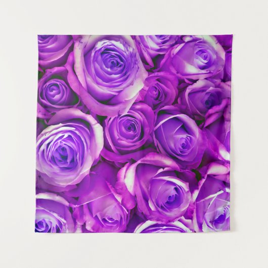 Tenture Bouquet Roses fond Symbole de la Saint-Valentin de (Devant (Horizontal))