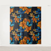 Tenture Bouquet tropical (Devant)