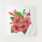 Tenture Bouquet tropical (Devant (Horizontal))