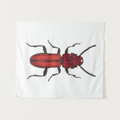 Tenture Bousier rouge (Devant (Horizontal))