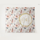 Tenture Bouteille photo Graceful Rose rose (Devant (Horizontal))