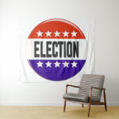 Tenture Bouton Élection (En situation (horizontale))