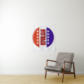 Tenture Bouton républicain (En situation)