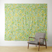 Tenture Boutons blancs (En situation (horizontale))