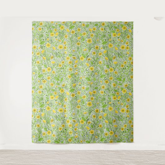 Tenture Boutons blancs (Devant)