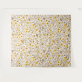 Tenture Boutons jaunes et bruns (Devant (Horizontal))