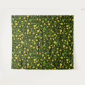 Tenture Boutons sur noir (Devant (Horizontal))