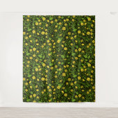 Tenture Boutons sur noir (Devant)