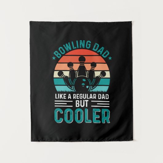 Tenture Bowling Dad (Devant)